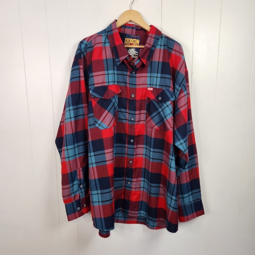 Dixxon Plaid The McCallister Original Flannel Home Alone Mens Size 4XL Retired - Picture 2 of 6